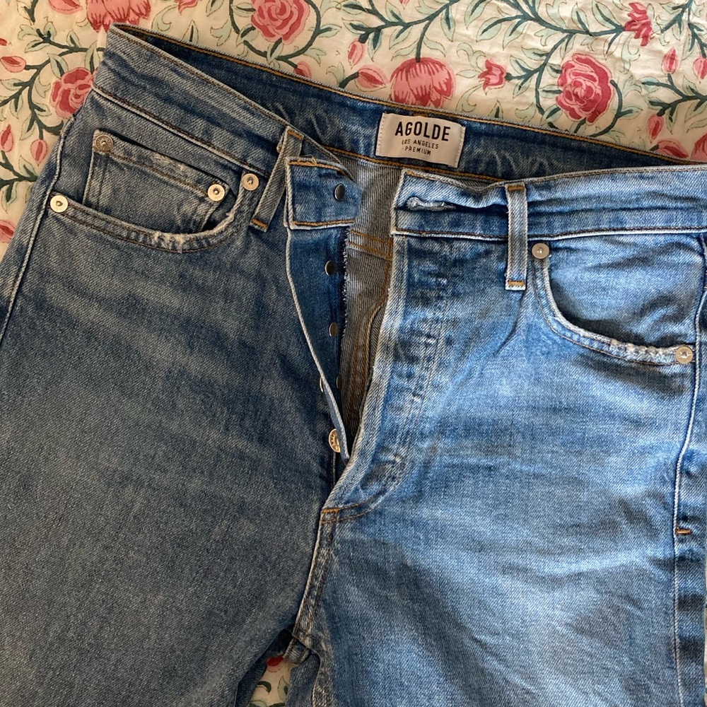 Agolde Nico slim straight jeans